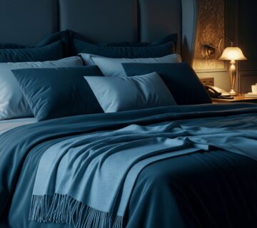 تنسيق مفروشات مراتب مقاومة للحريق وسائد للنوم على الجنب